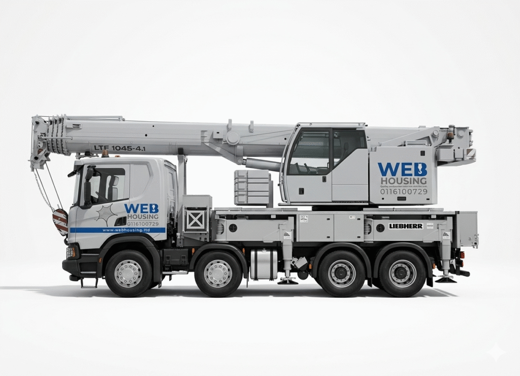 movable 50 tonne crane